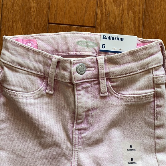 🎀 Old Navy Girls Pink Jeggings - Picture 2 of 8